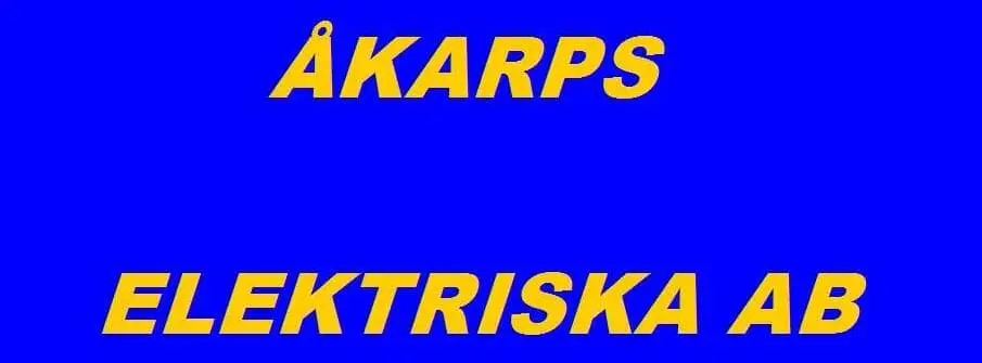 Åkarps Elektriska AB logo